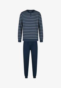 Non sélectionné, dark blue striped