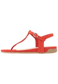 Marco Tozzi T-bar sandals - burned orange