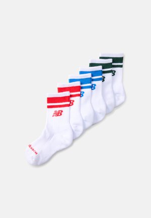 KIDS EVERYDAY STRIPE SEASONAL MIDCALF UNISEX 6 PACK - Chaussettes - white