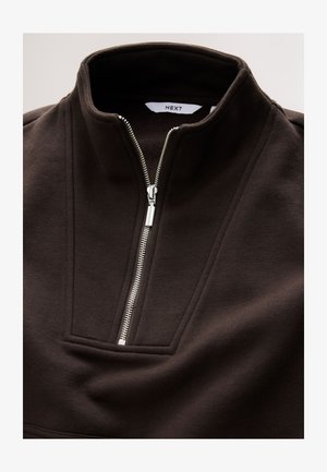 Next Stickad tröja - rich chocolate brown