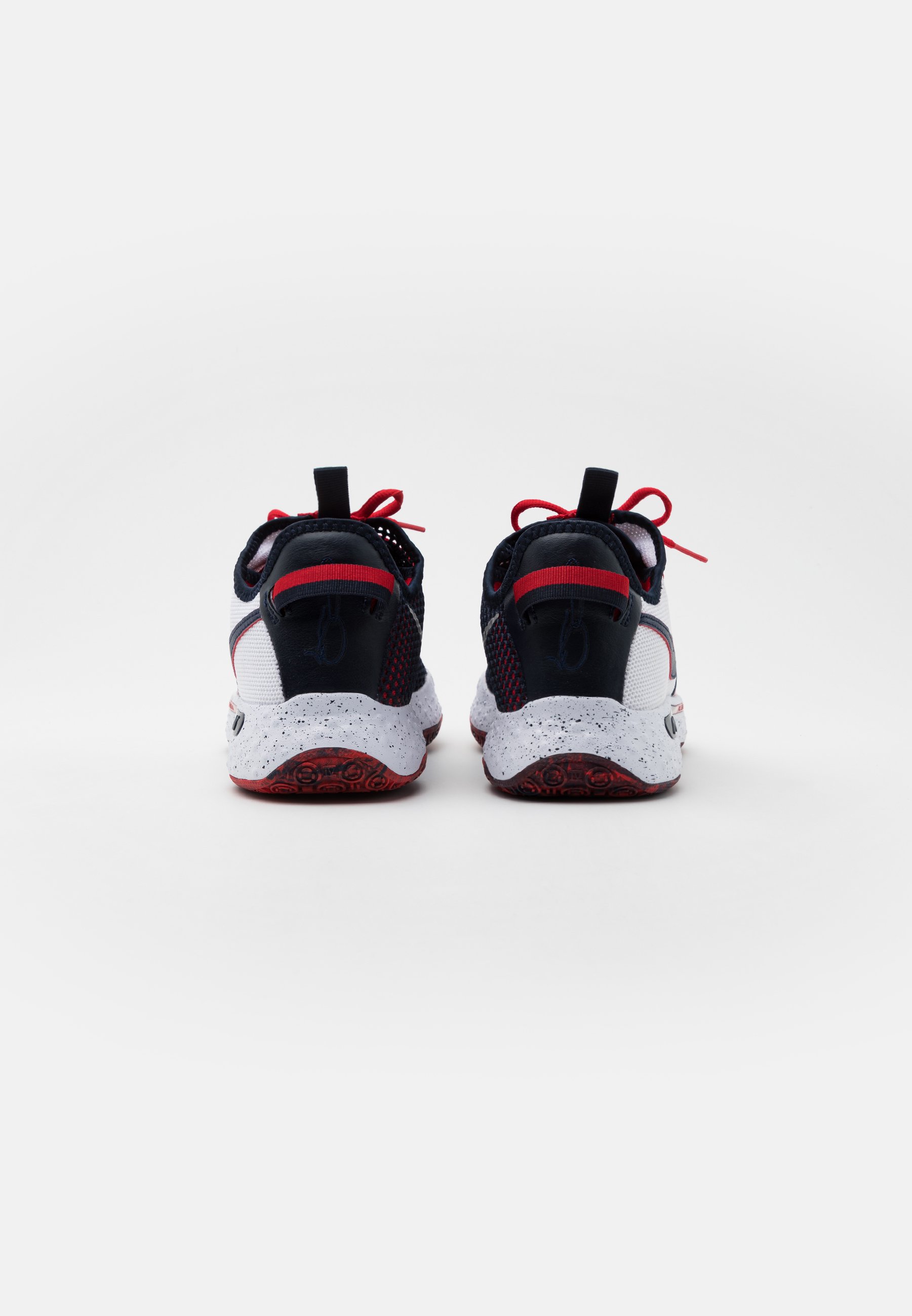 Nike Performance PG 4 - Basketball shoes - white/obsidian/university  red/white - Zalando.de