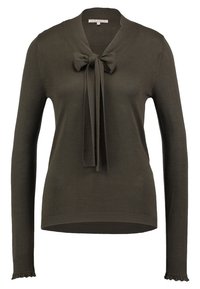 mint&berry Stickad tröja - dark green