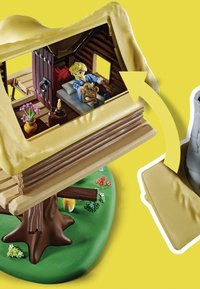 Playmobil ASTERIX - ASTERIX: KAKOFONIX WITH TREE HOUSE - Miniatures - multi  coloured