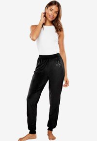 Lipsy REGULAR FIT - Pidžamas apakšdaļa - black