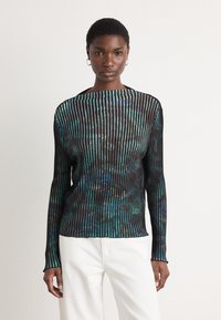 Marc Cain Top s dlhým rukávom - dark jade green