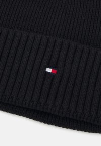 Tommy Hilfiger FLAG BEANIE UNISEX - Kapa - black