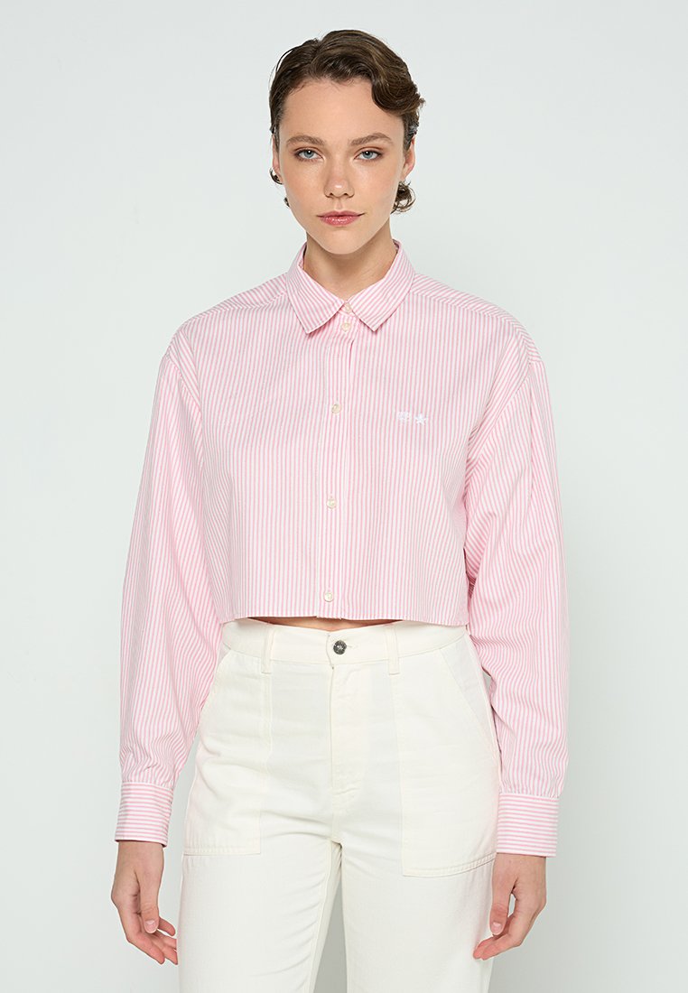 CHIARA FERRAGNI Overhemdblouse roze