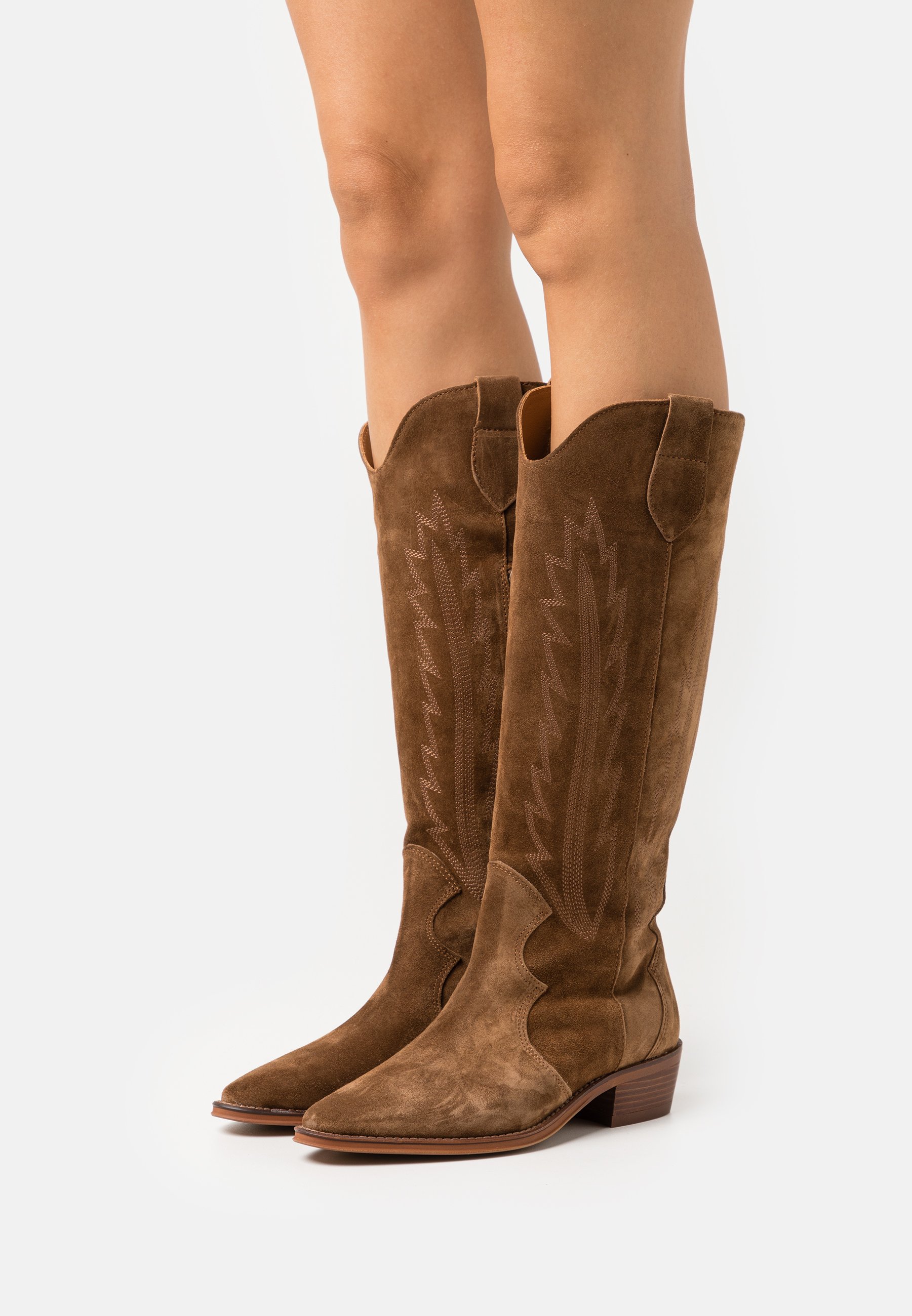 Alpe CECILE - Botas camperas cognac/coñac - Zalando.es