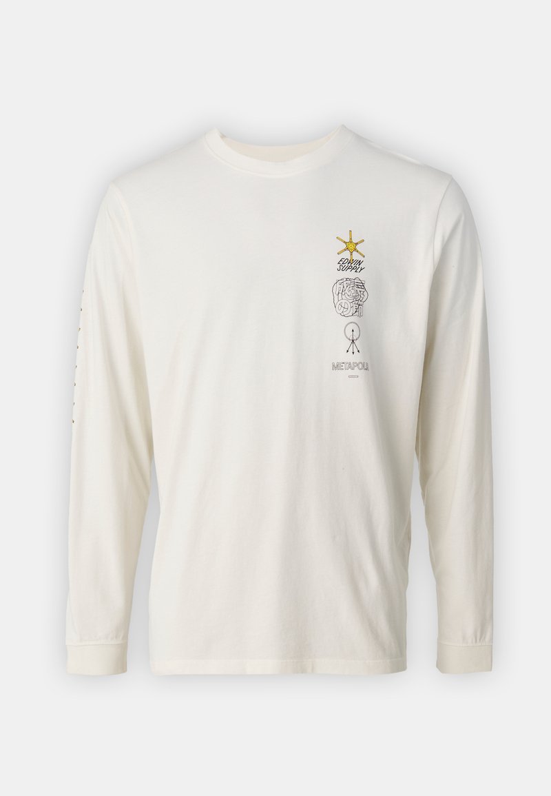 Edwin TAKARA BEAUTILION UNISEX - Topper langermet - whisper white ...
