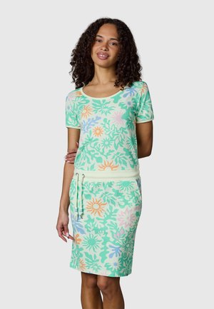 Ragwear BAOMI SUMMER - Jerseykleid - mint combo