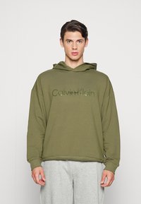 Calvin Klein Underwear HOODIE - Camiseta de pijama - napa