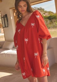 Next REGULAR FIT - Denné šaty - red
