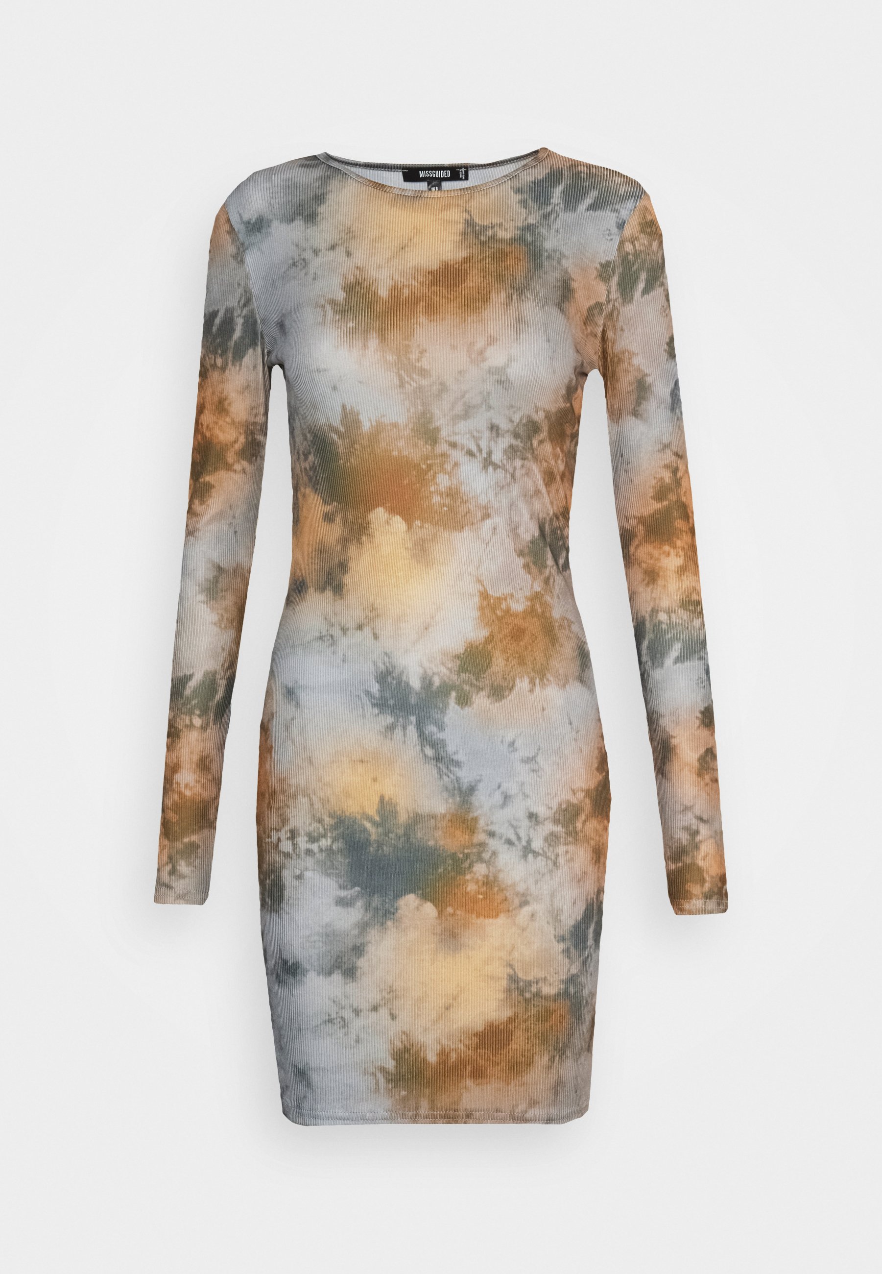 crew neck mini dress