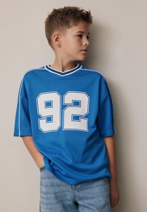 Next, VARSITY SHORT SLEEVE  - Camiseta estampada -  blue