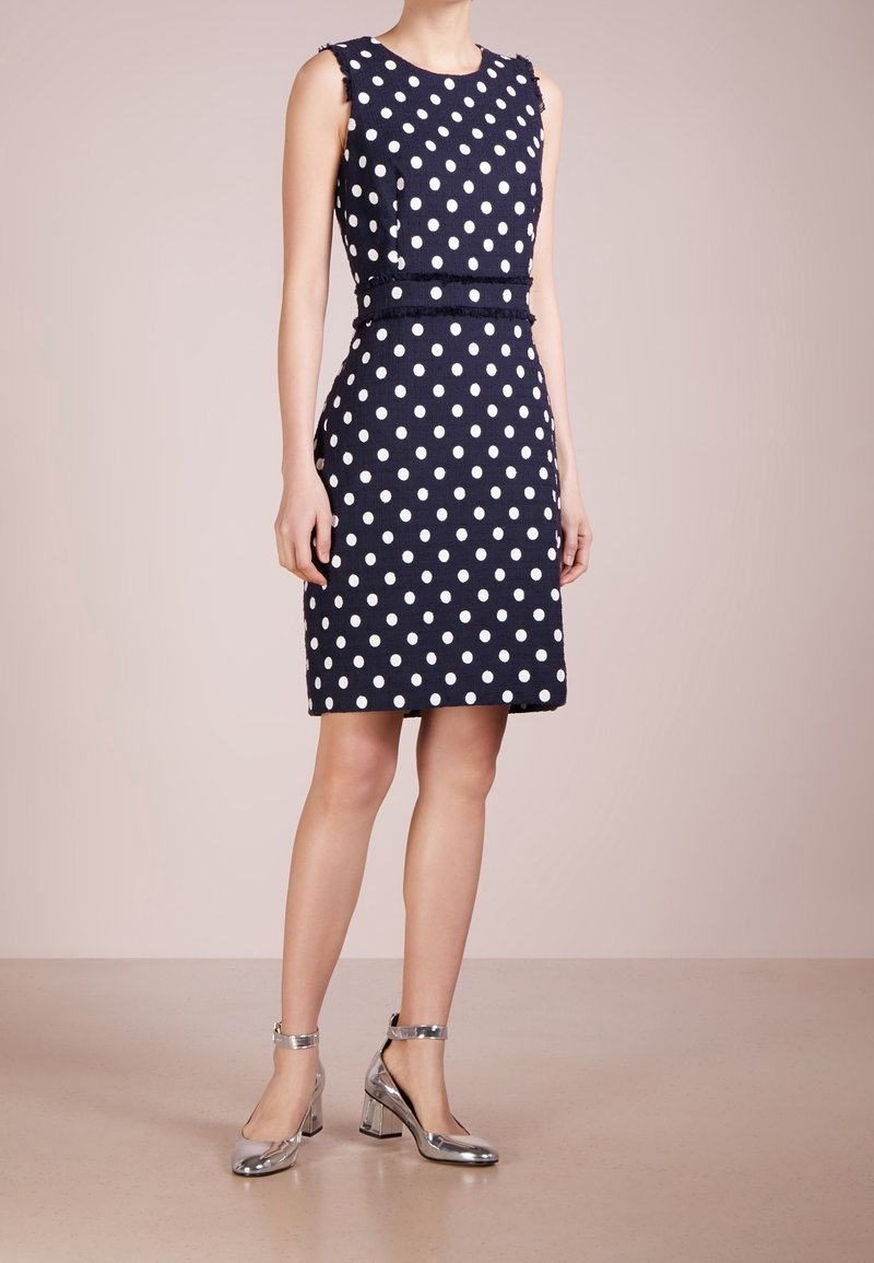 J.CREW Day dress - dark blue - (Pre-owned) - Zalando