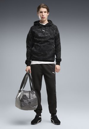 Puma, PUMA SPORT CAMO FLEECE HOODIE - Hoodie - black