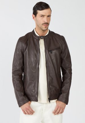 Lederjacke - brown