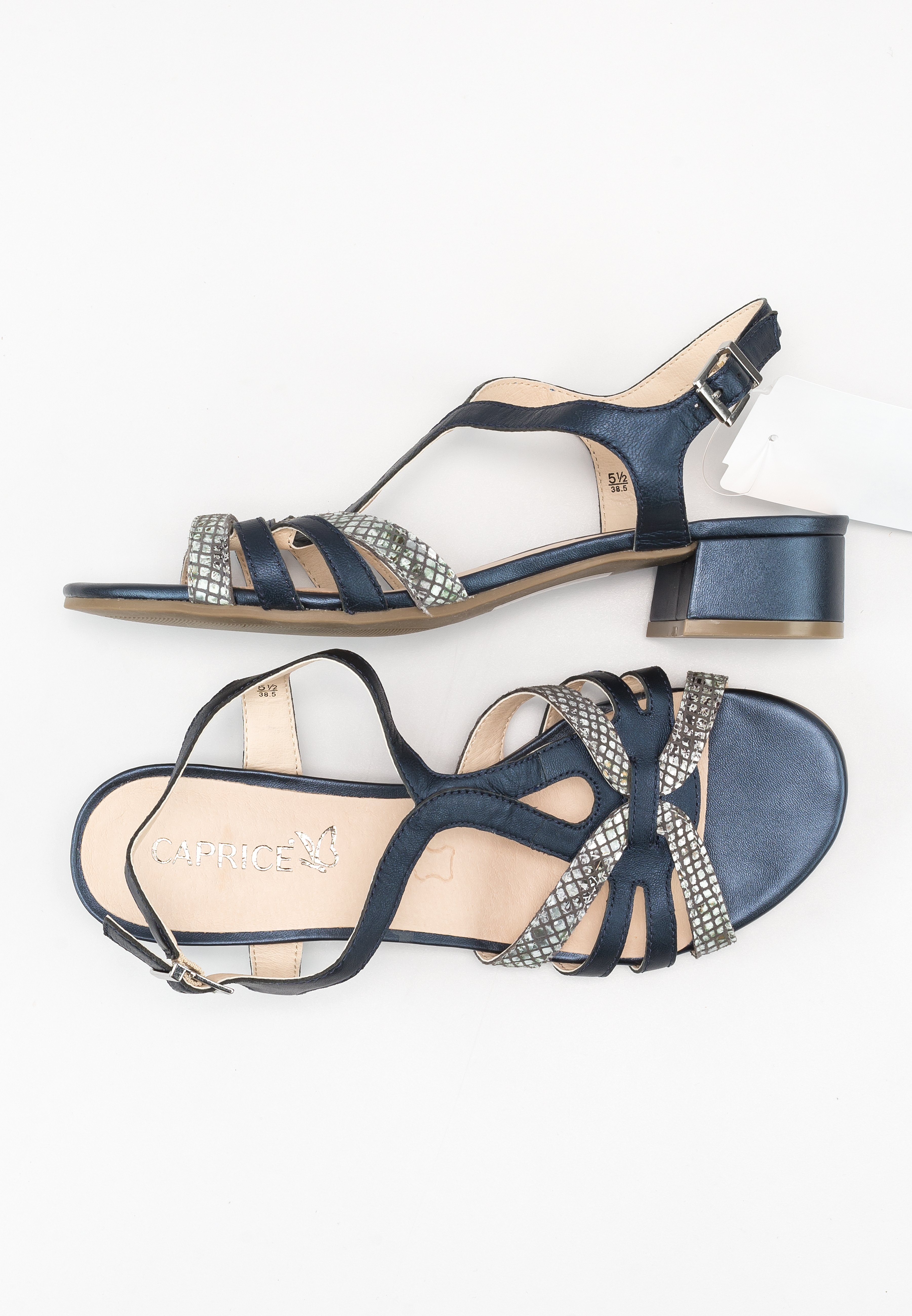 Caprice Sandalen - blue/Blauw - Zalando.nl