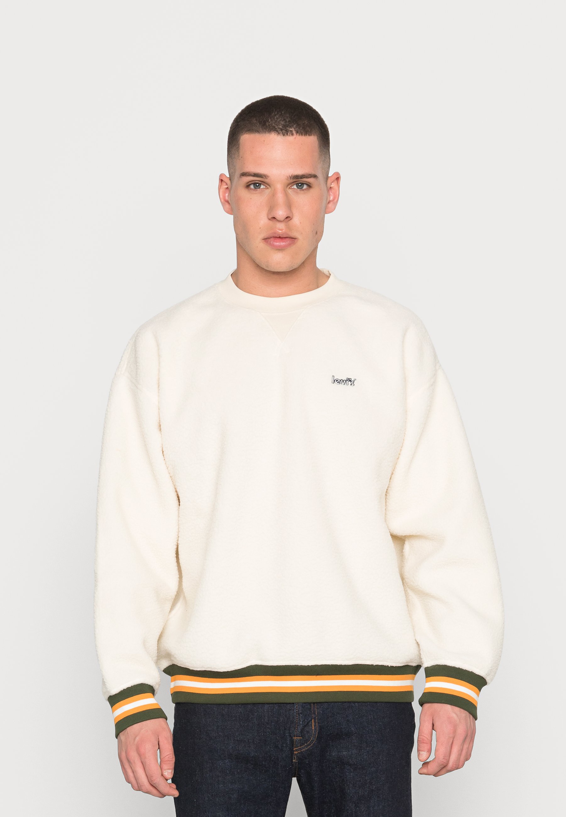 Levi's® SHERPA TIPPED CREW - Sweatshirt 