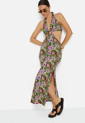 LASCANA, LASCANA MAXIKLEID - Strandaccessoire - bunt bedruckt