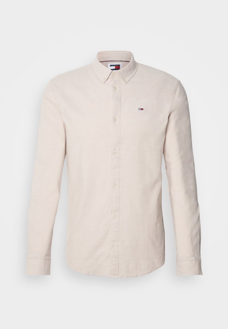 Tommy Jeans Overhemd zandkleur