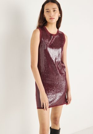 ELAINE DRESS - Koktailové šaty/večierkové šaty - lotus red