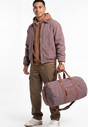 Manufaktur13, CANVAS DUFFEL BAG 45L UNISEX - Weekend bag - red brown