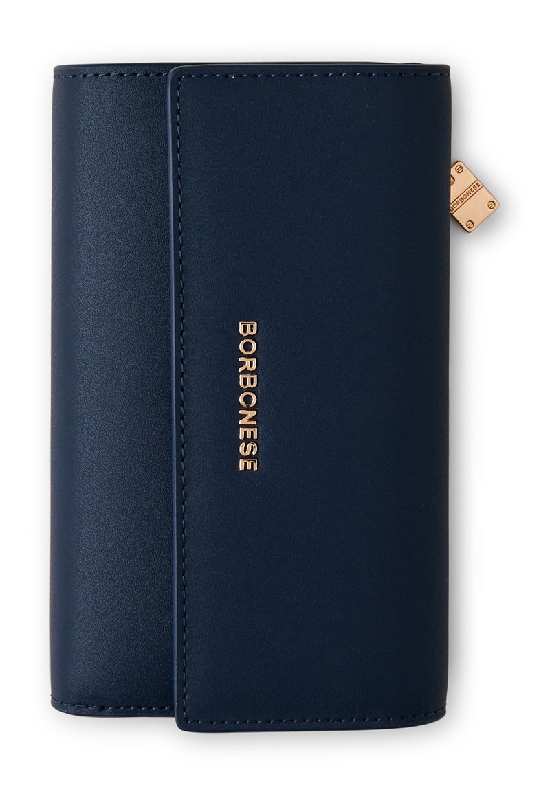 Borbonese LETTERING LARGE - Wallet - prussian blue