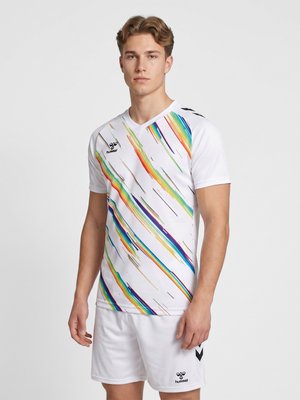 Hummel, INDOOR - MATCH TRIUMPH - T-shirt de sport - white multicolor