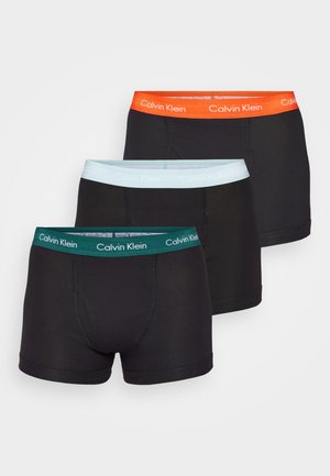 TRUNK 3 PACK MODERN STRUCTURE COTTON - Boxer aderenti - june bug/stratos/cherry kiss