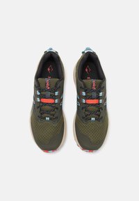 ASICS TRABUCO TERRA 2 - Løpesko for mark - smog green/smoke blue