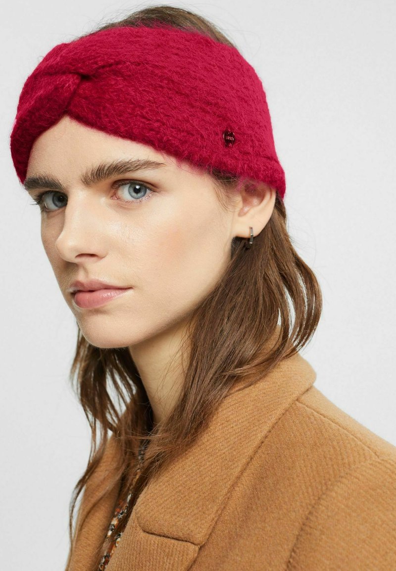 Esprit Nauszniki pink fuchsia/różowy melanż Zalando.pl