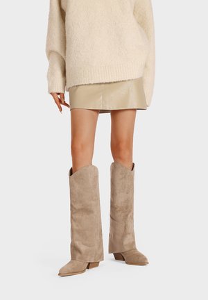 Stivali alti - khaki