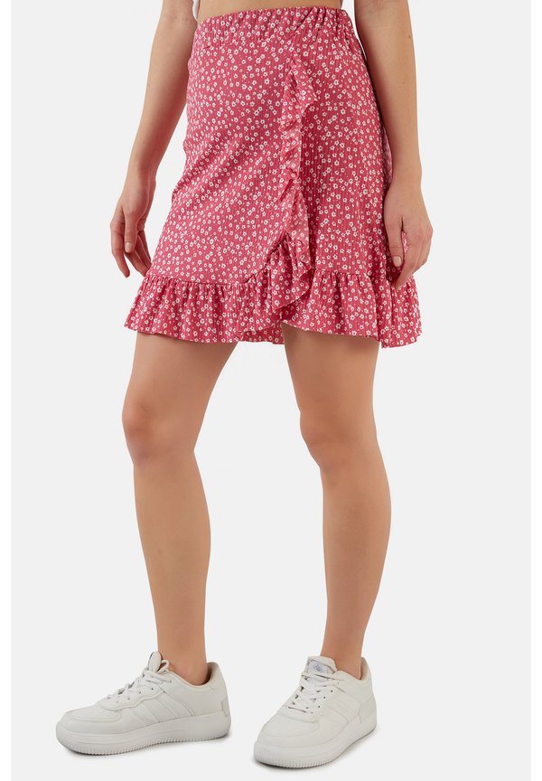 A-Linien-Rock - fuchsia