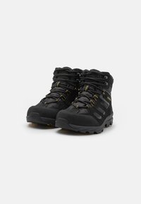 Jack Wolfskin VOJO 3 TEXAPORE MID - Scarpa da hiking - black/burly yellow