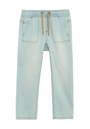 JOG REGULAR FIT MID RISE USED EFFEKT - Straight leg -farkut - blau