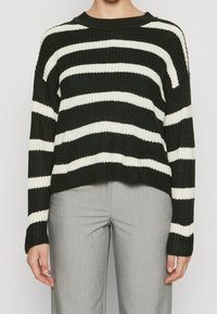 JDY Strickpullover - dark green