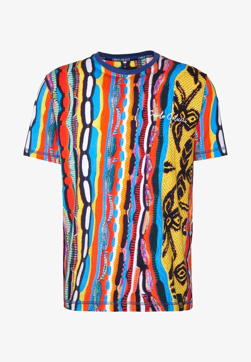 Carlo Colucci Camiseta estampada - multi-coloured