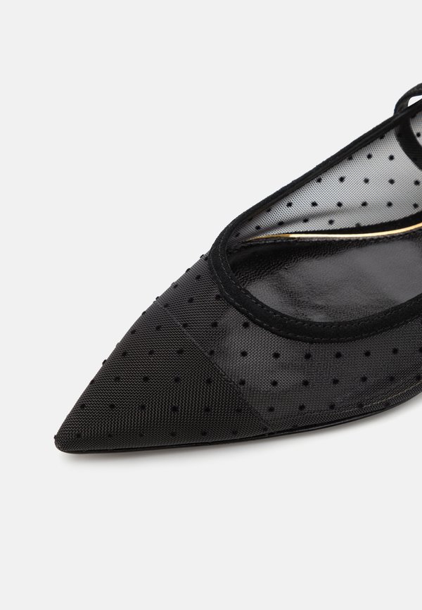 DOUBLE T BUCKLE MARY JANE - Ankle strap ballet pumps - nero2