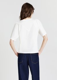 Calliope T-shirt basic - bianco lana