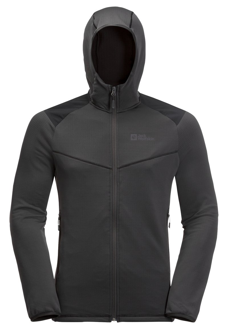 Jack Wolfskin Fleecejas antraciet Jack Wolfskin Fleecejas antraciet
