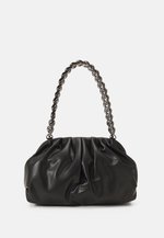 Pochette De Soirée DKNY Noir Plissé - Avec Bracelet, Neuf Avec étiquettes