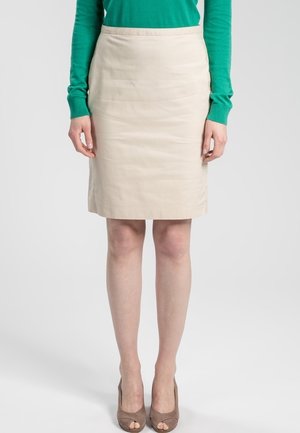 Jupe crayon - beige