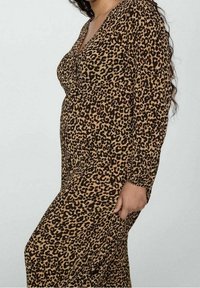 Mango Vestido informal - brown