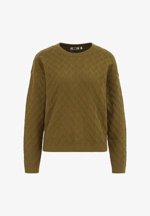 WE Fashion, WE FASHION - Strickpullover - olive green