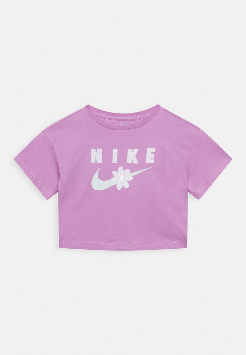Nike Sportswear SPORT DAISY BOXY Tshirt print violet shock/meerkleurig Zalando.be