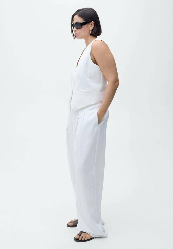 BONNIE - Trousers - blanc2