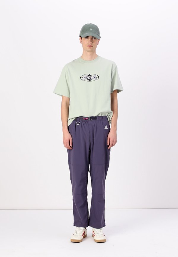 HERITAGE OVAL TEE UNISEX - Print T-shirt - mint haze4