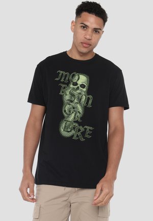 Cotton Soul, HARRY POTTER GOTHIC MORSMORDRE - T-Shirt print - black
