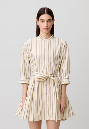 Vestido camisero - beige